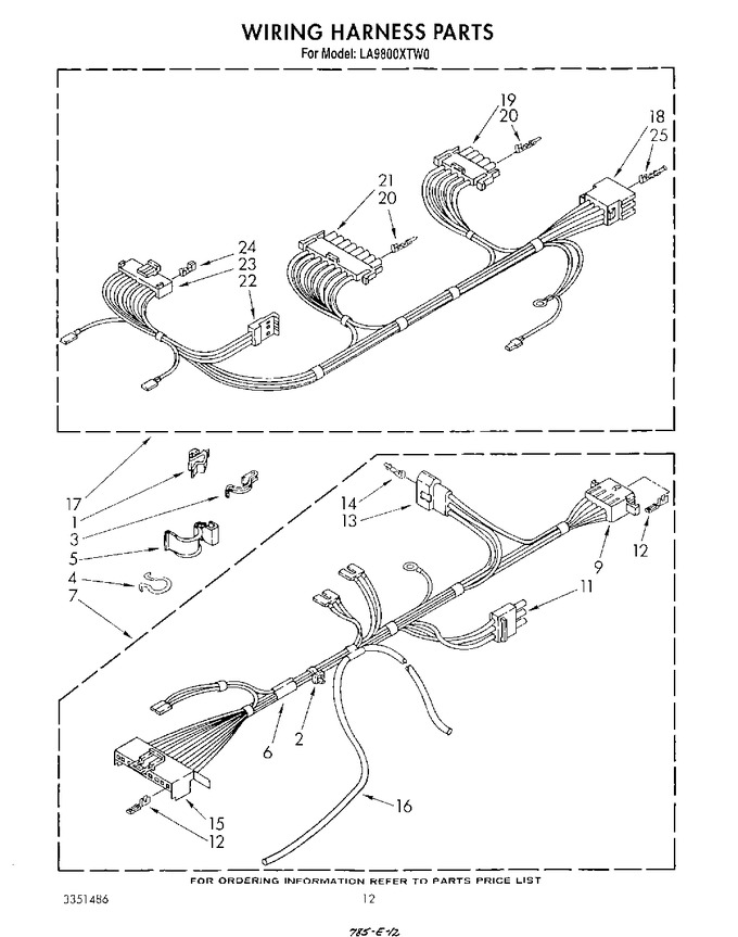 Diagram for LA9800XTF0