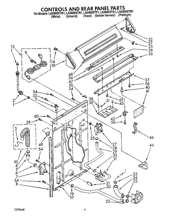 Diagram for LA9800XTM1