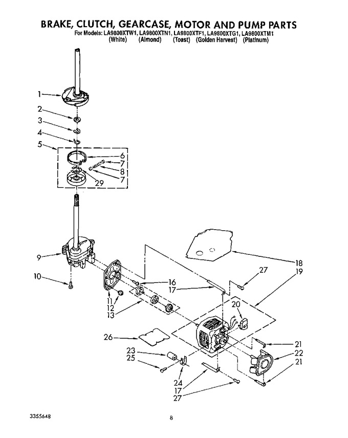 Diagram for LA9800XTF1