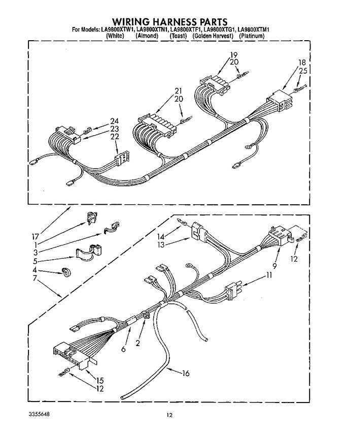 Diagram for LA9800XTF1