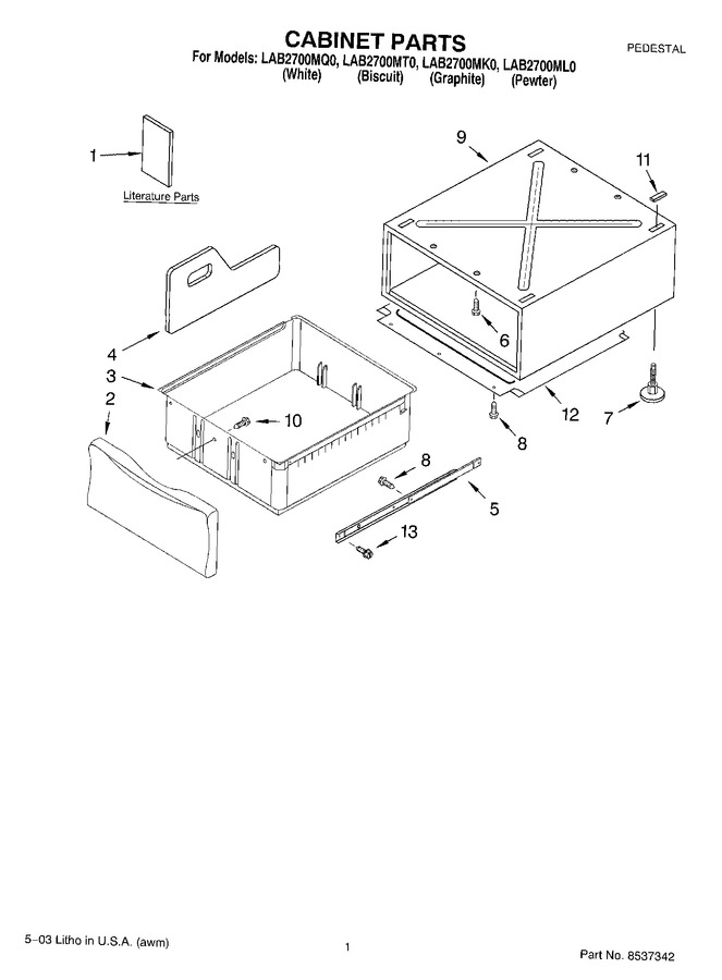 Diagram for LAB2700MQ0