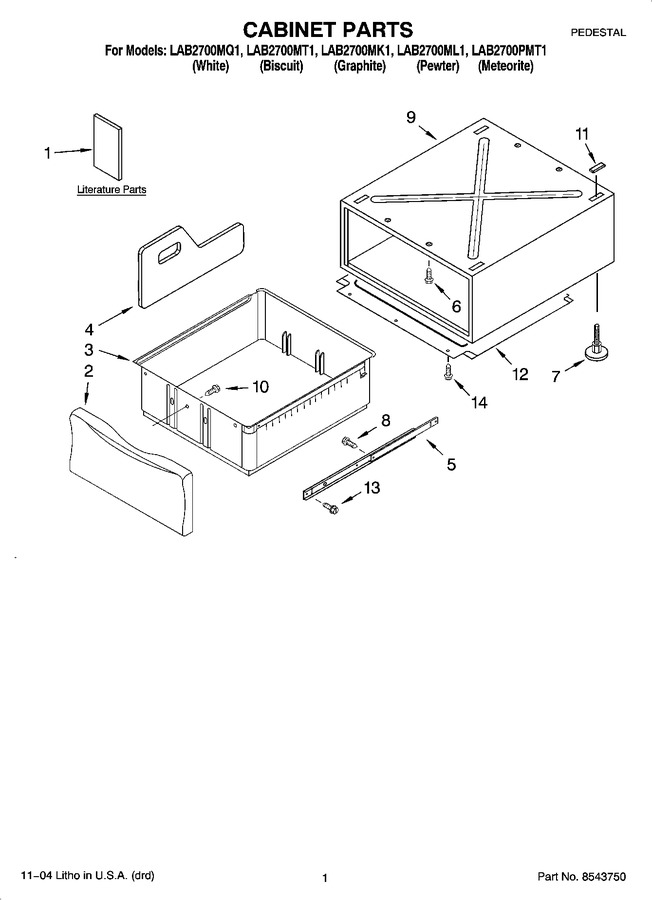 Diagram for LAB2700ML1