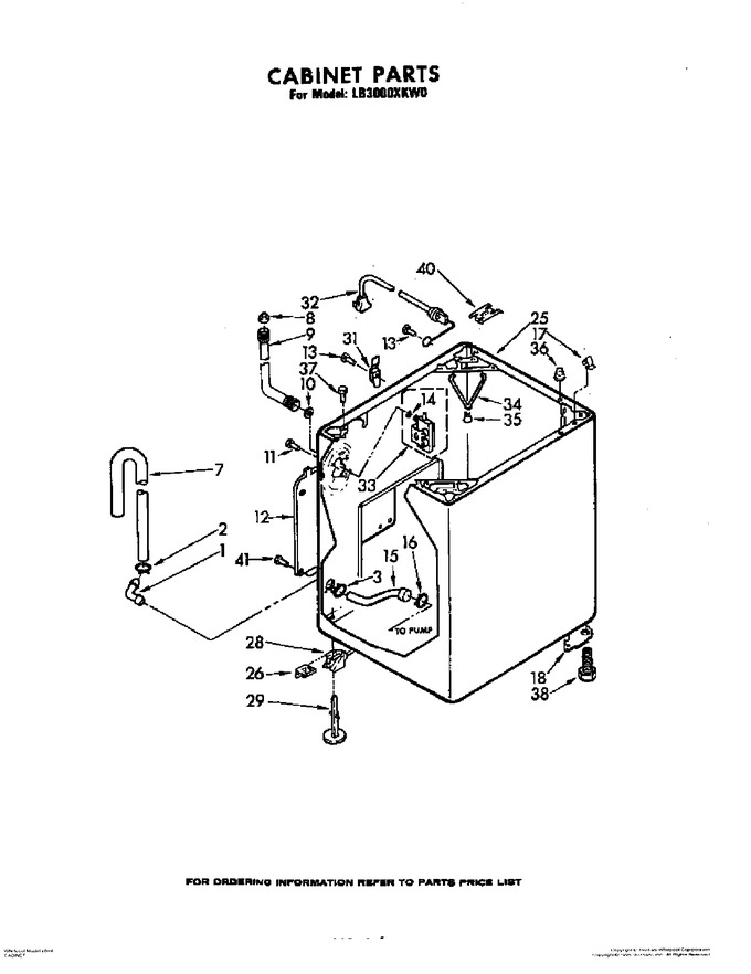 Diagram for LB3000XKW0