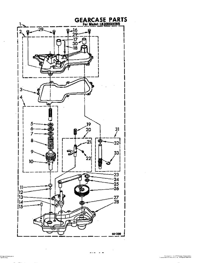 Diagram for LB3000XKW0