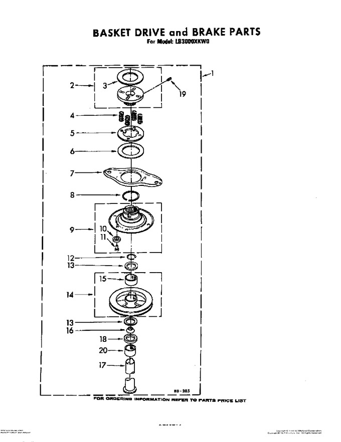 Diagram for LB3000XKW0