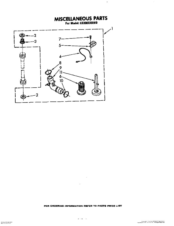 Diagram for LB3000XKW0