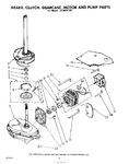 Diagram for 06 - Brake, Clutch, Gearcase, Motor And Pump