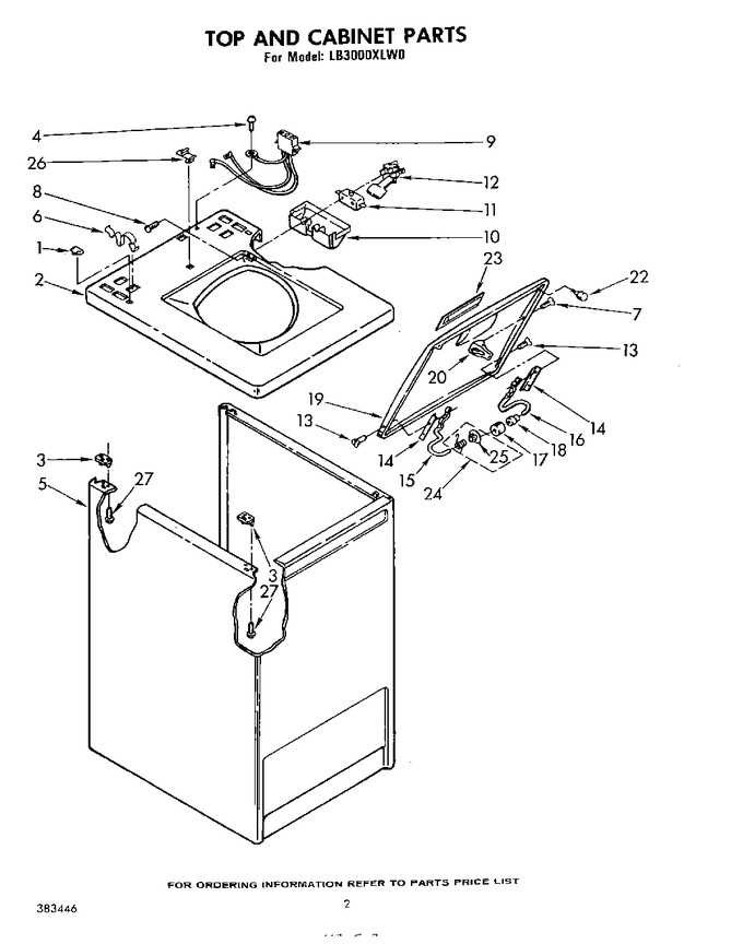 Diagram for LB3000XLW0