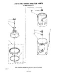 Diagram for 04 - Agitator, Basket And Tub