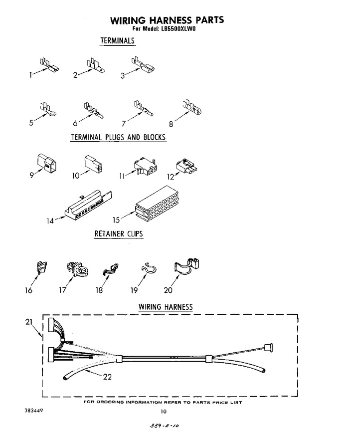 Diagram for LB5500XKW0