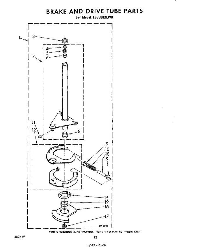Diagram for LB5500XLW0