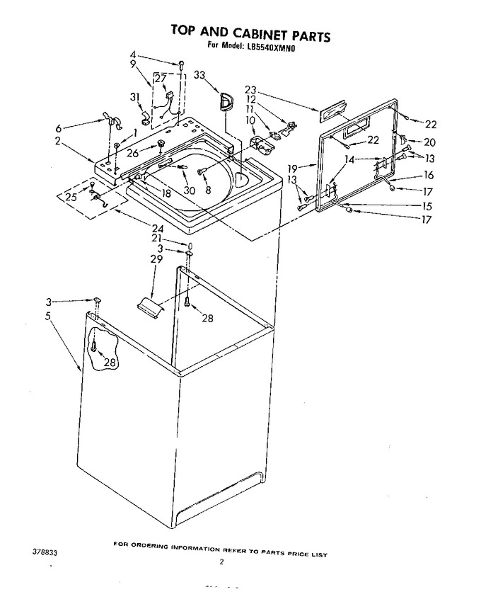 Diagram for LB5540XMN0