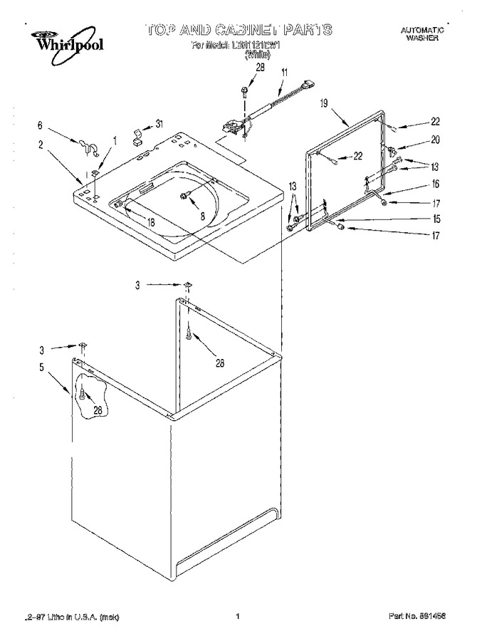 Diagram for LBR1121EW1