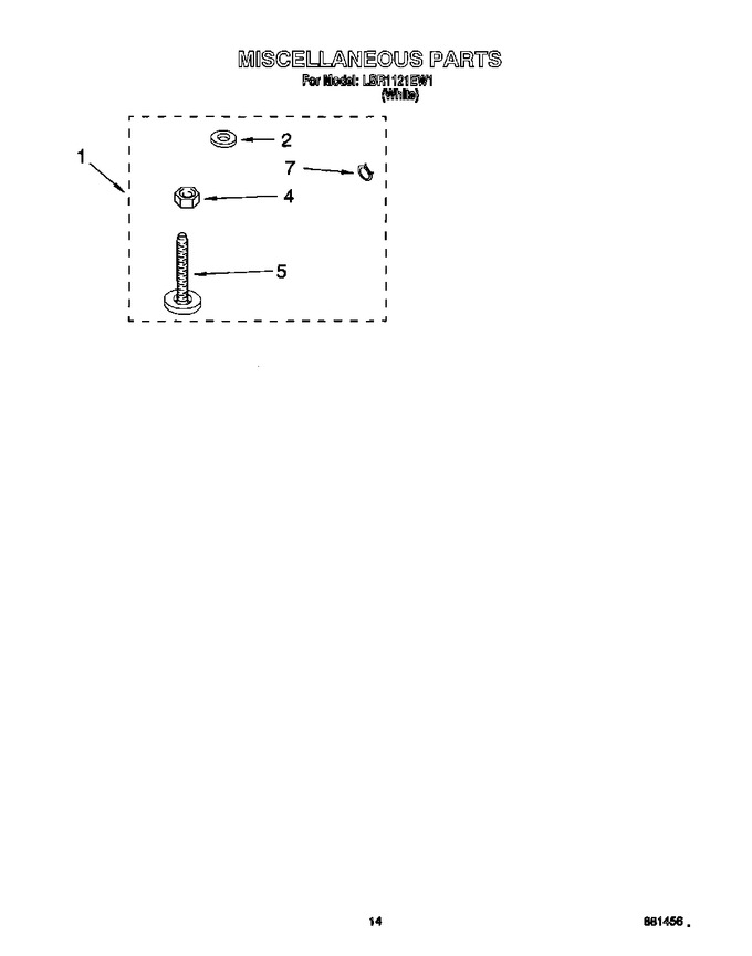 Diagram for LBR1121EW1