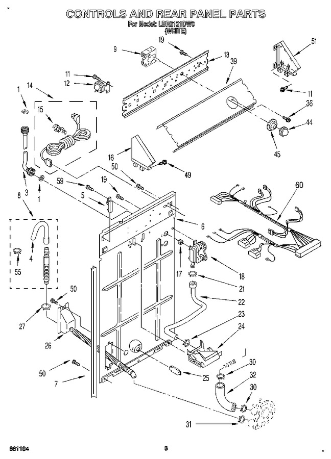 Diagram for LBR2121DW0