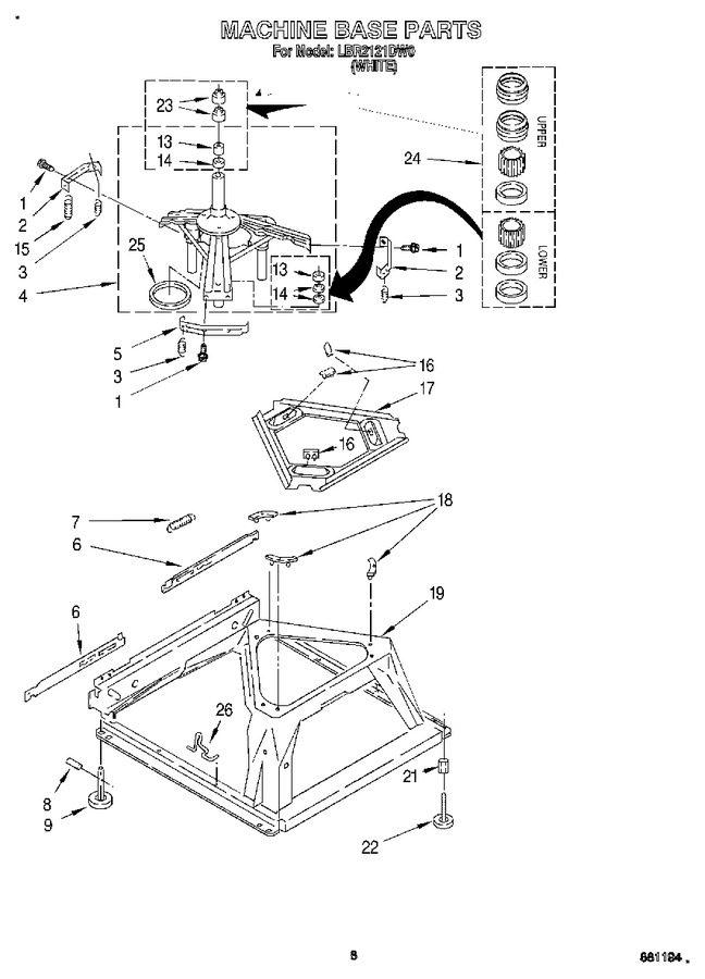 Diagram for LBR2121DW0