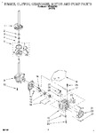 Diagram for 06 - Brake, Clutch, Gearcase, Motor And Pump