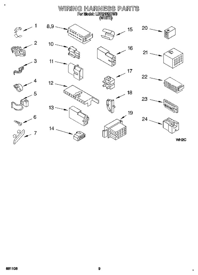 Diagram for LBR2132BW0
