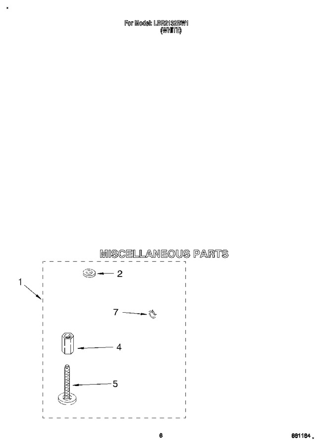 Diagram for LBR2132BW1