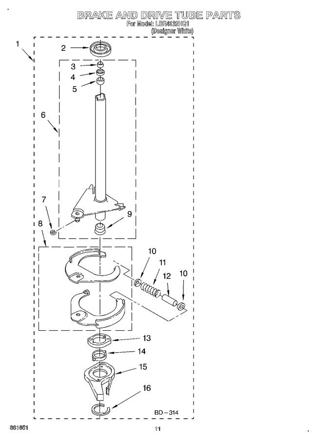 Diagram for LBR4132HQ1