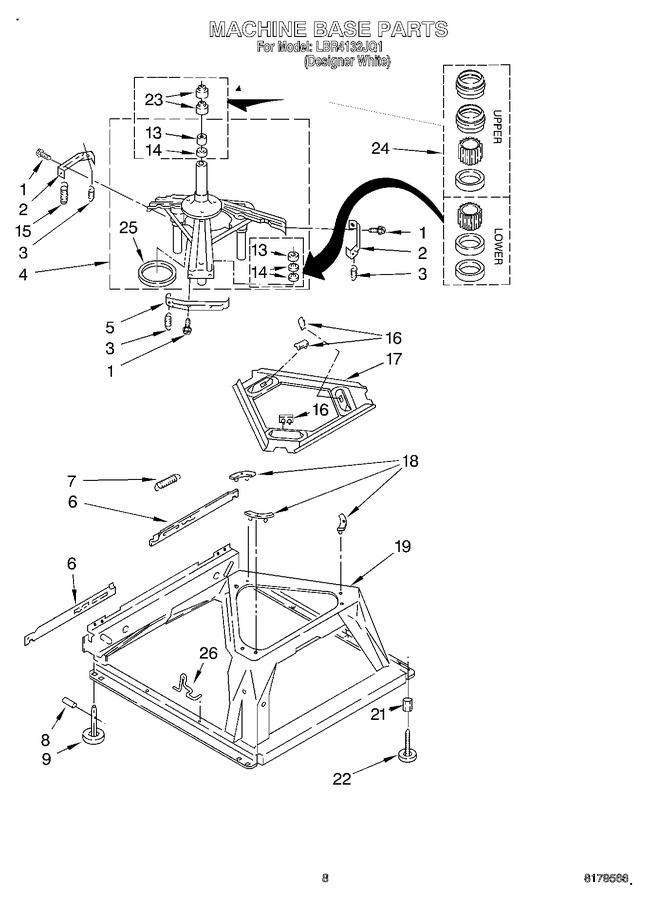 Diagram for LBR4132JQ1