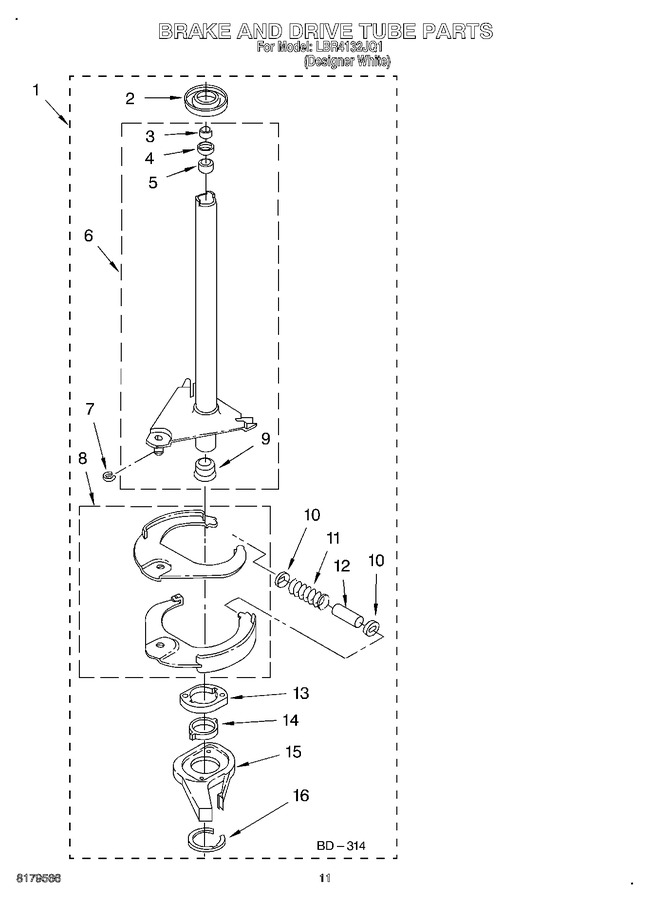 Diagram for LBR4132JQ1