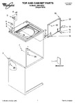 Diagram for 01 - Top And Cabinet Parts