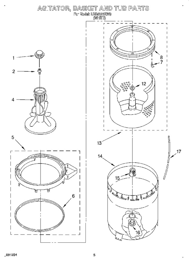 Diagram for LBR4221EW0