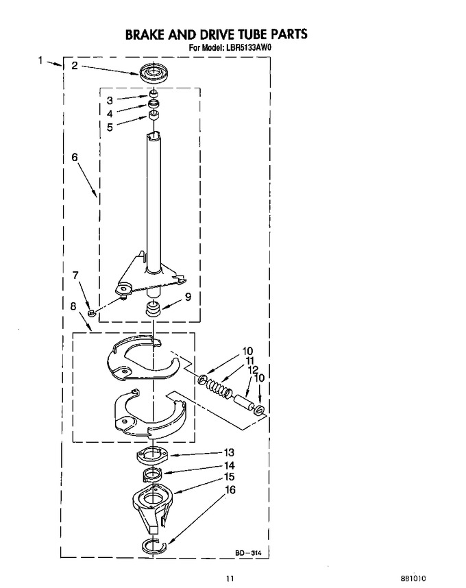 Diagram for LBR5133AW0