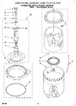 Diagram for 03 - Agitator, Basket And Tub
