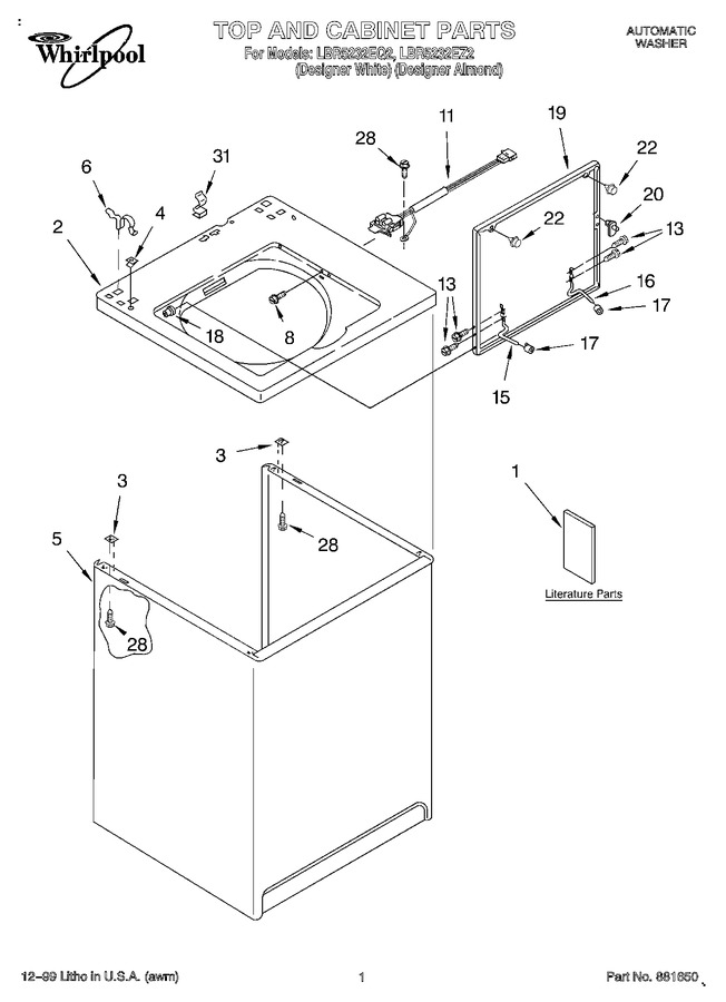 Diagram for LBR5232EZ2