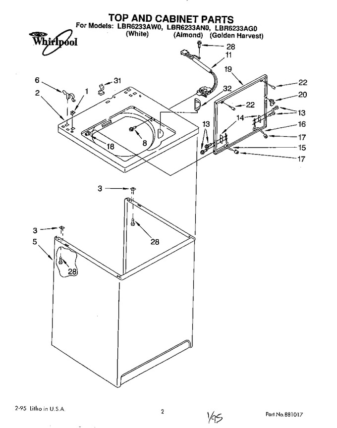 Diagram for LBR6233AW0