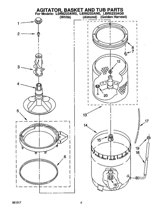 Diagram for LBR6233AG0