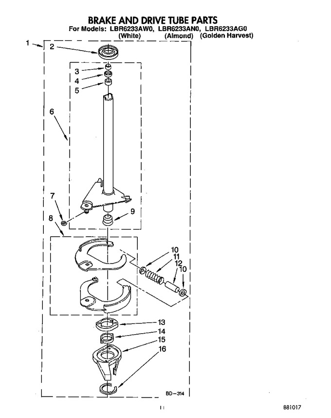Diagram for LBR6233AW0