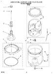 Diagram for 03 - Agitator, Basket And Tub