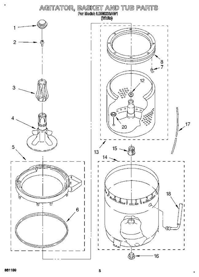 Diagram for LBR6233AW1