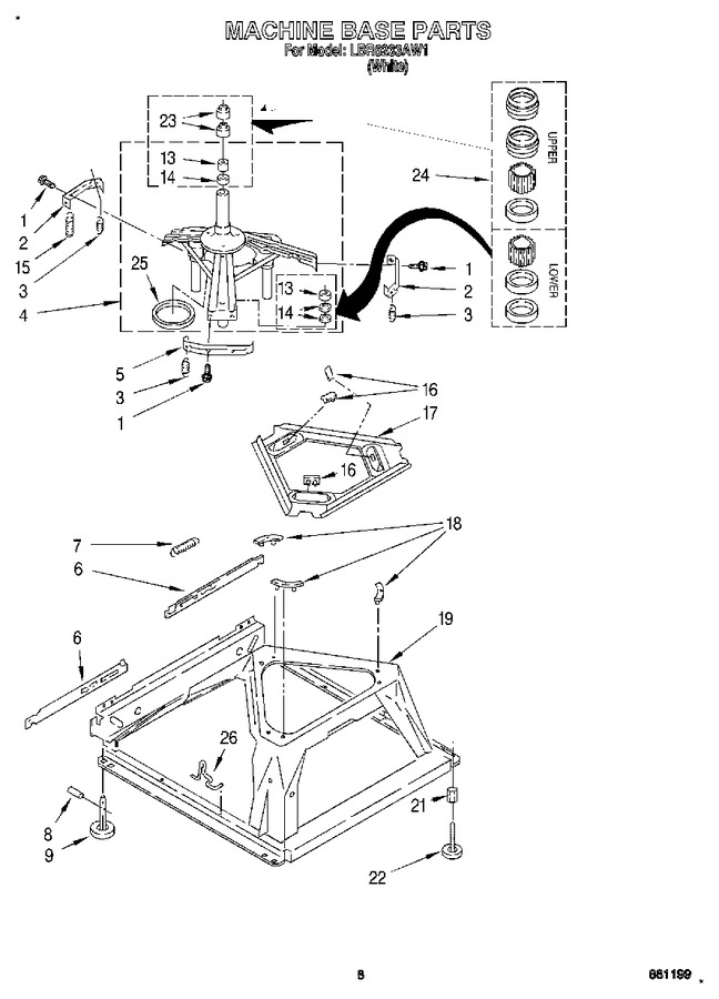 Diagram for LBR6233AW1