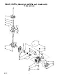 Diagram for 07 - Brake, Clutch, Gearcase, Motor And Pump