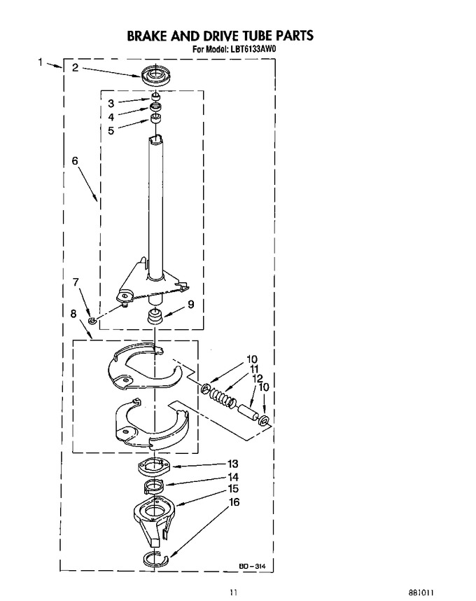 Diagram for LBT6133AG0