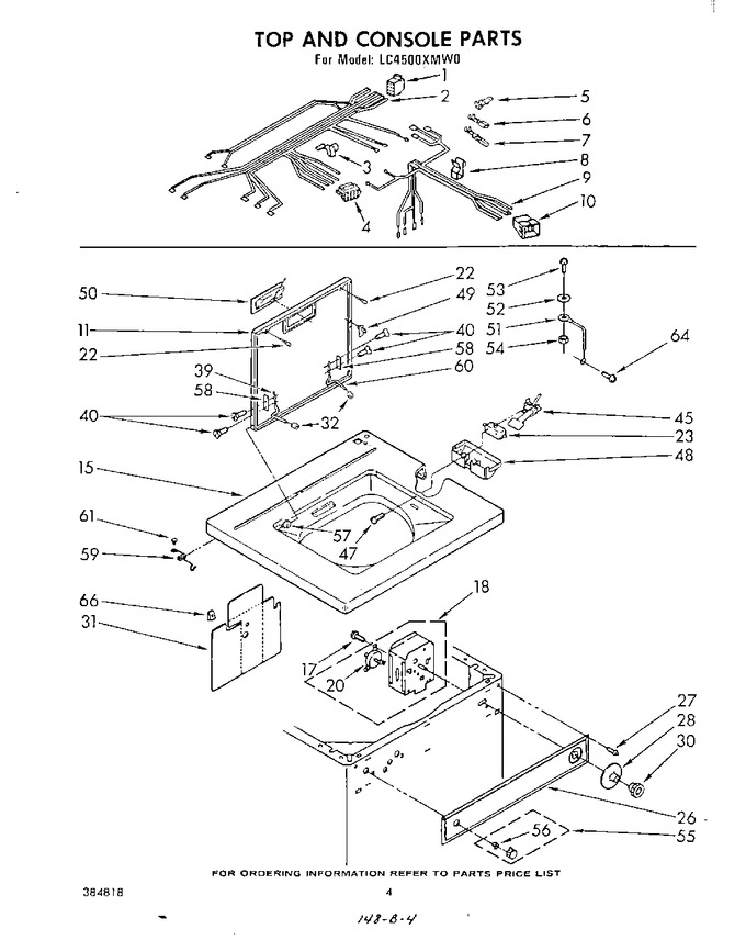 Diagram for LC4500XMW0
