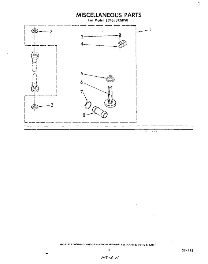 Diagram for LC4500XMW0