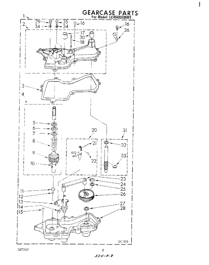Diagram for LC4500XMW1