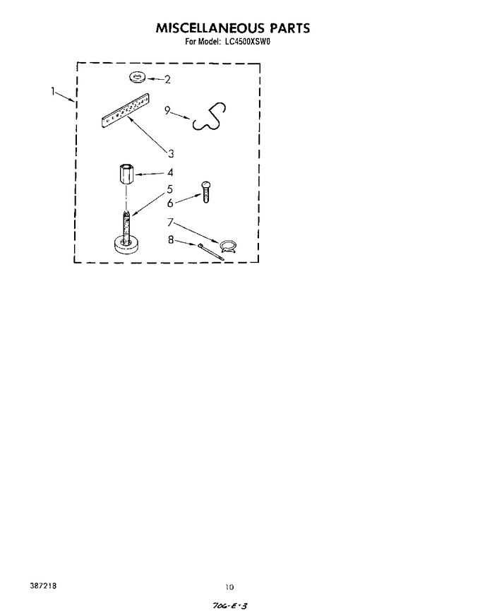 Diagram for LC4500XSW0