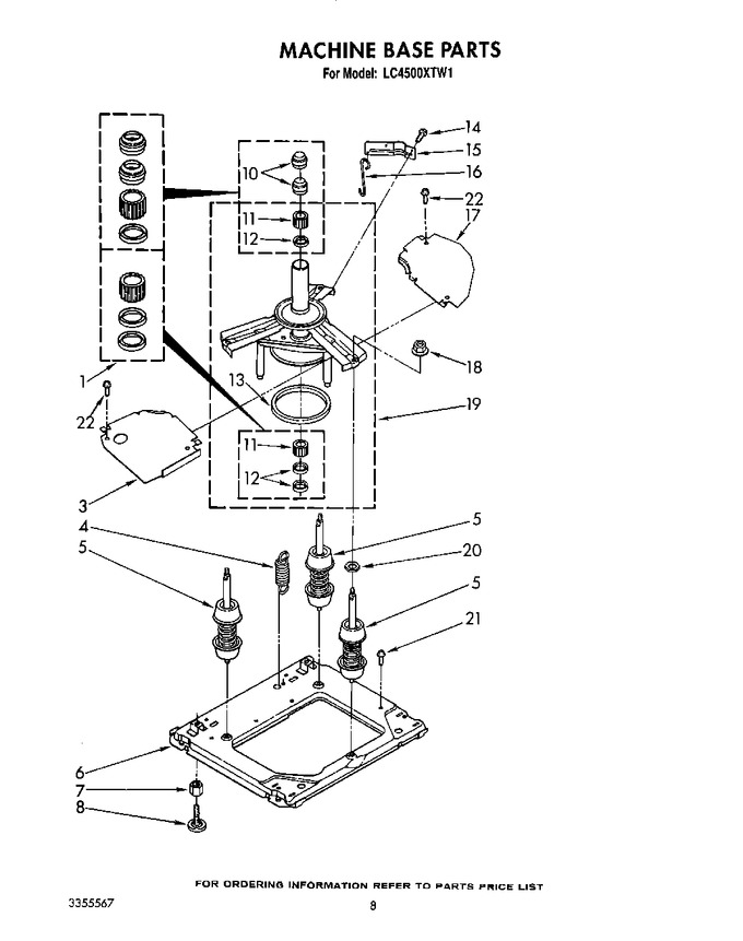 Diagram for LC4500XTW1