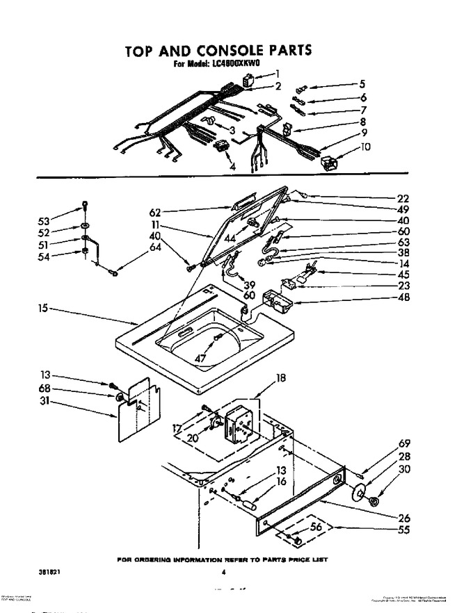 Diagram for LC4600XKW0