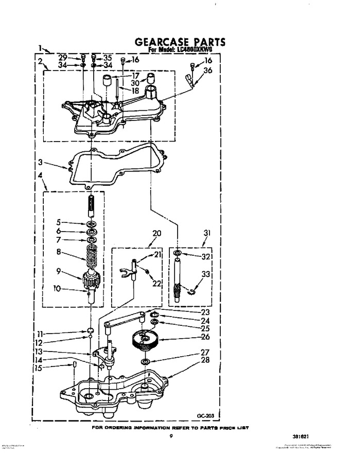 Diagram for LC4600XKW0
