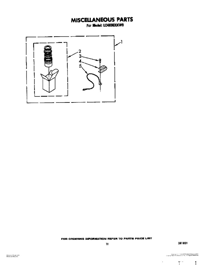 Diagram for LC4600XKW0