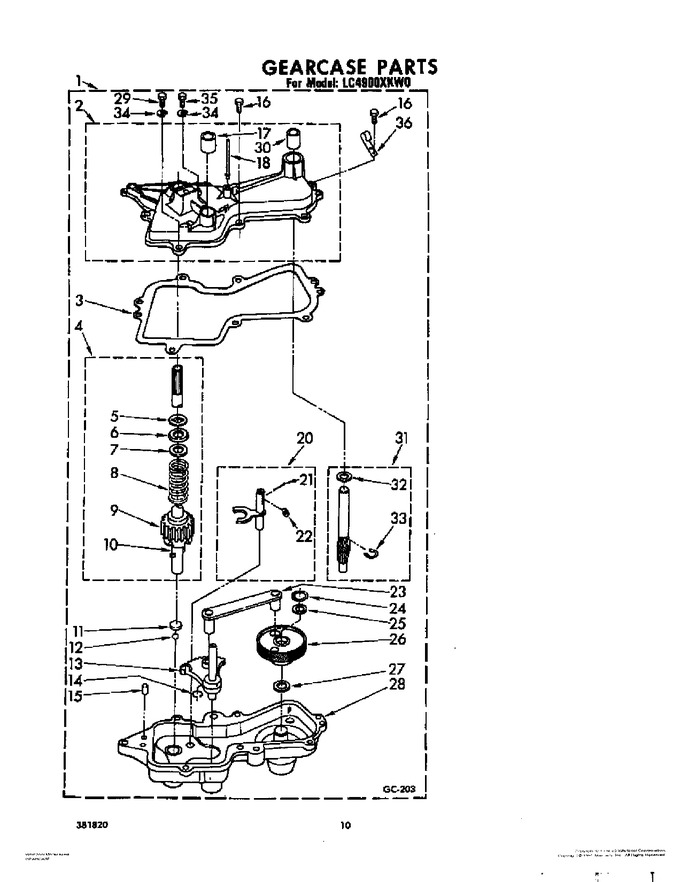 Diagram for LC4900XKW0