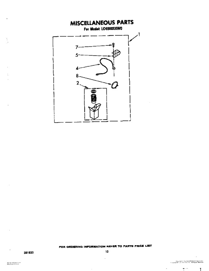 Diagram for LC4900XKW0
