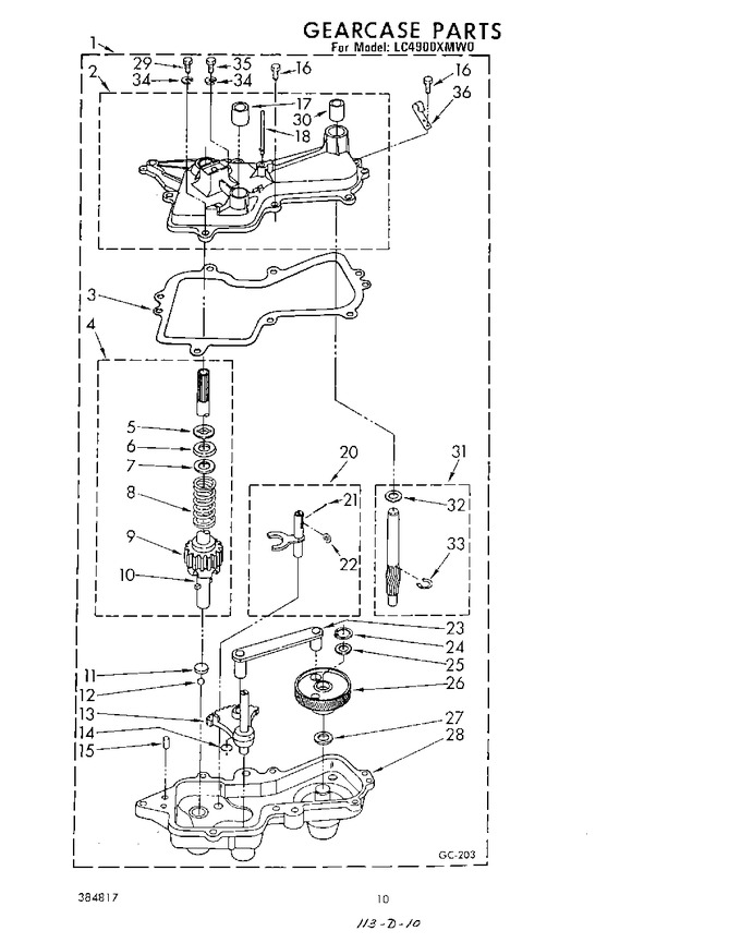 Diagram for LC4900XMW0